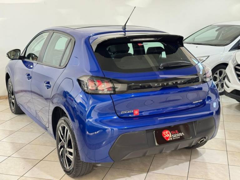 PEUGEOT - 208 - 2023/2024 - Azul - R$ 104.900,00