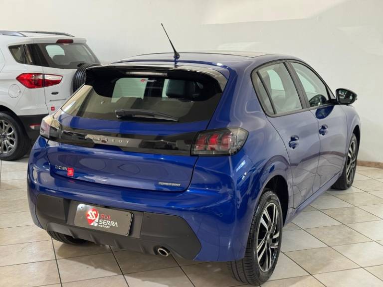 PEUGEOT - 208 - 2023/2024 - Azul - R$ 104.900,00