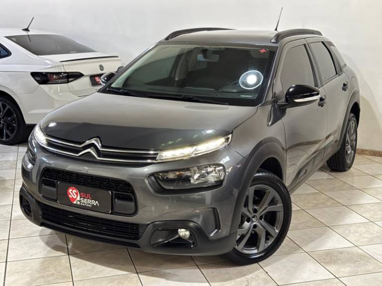CITROËN - C4 CACTUS - 2021/2022 - Cinza - R$ 76.900,00