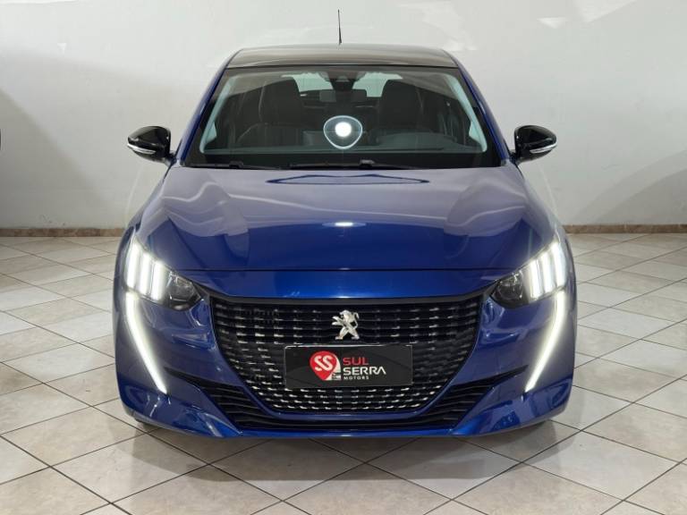 PEUGEOT - 208 - 2023/2024 - Azul - R$ 104.900,00